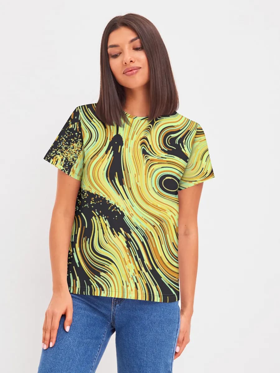 Women's basic cotton T-shirt