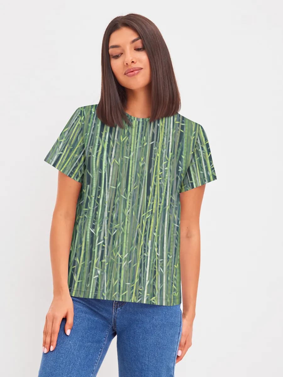 Women's basic cotton T-shirt