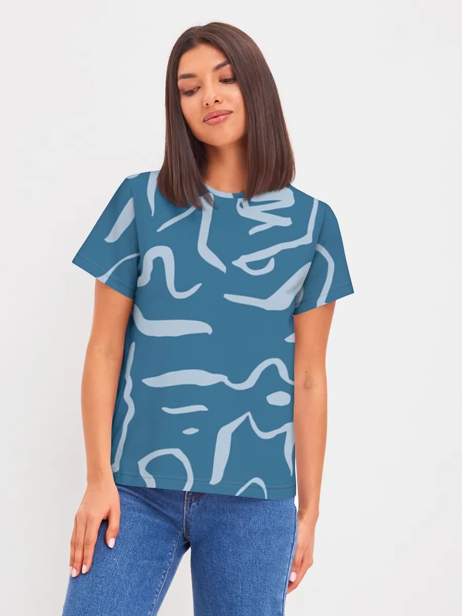 Women's basic cotton T-shirt