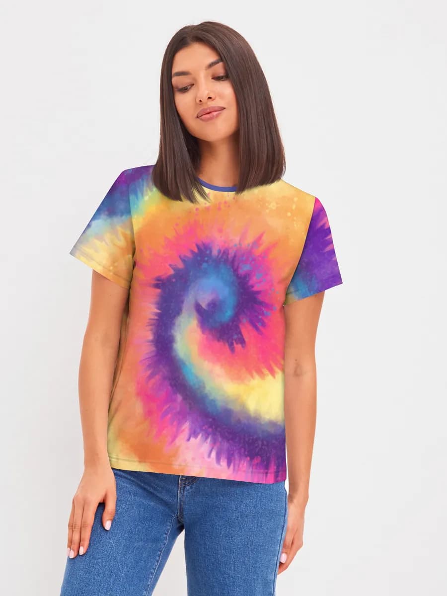 Psychedelic Rainbow Spiral