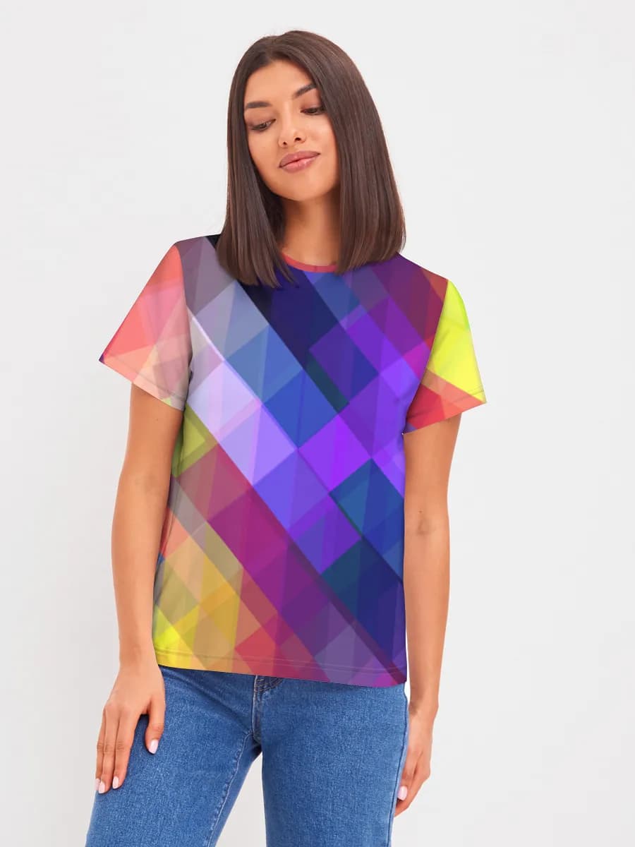 Women's basic cotton T-shirt