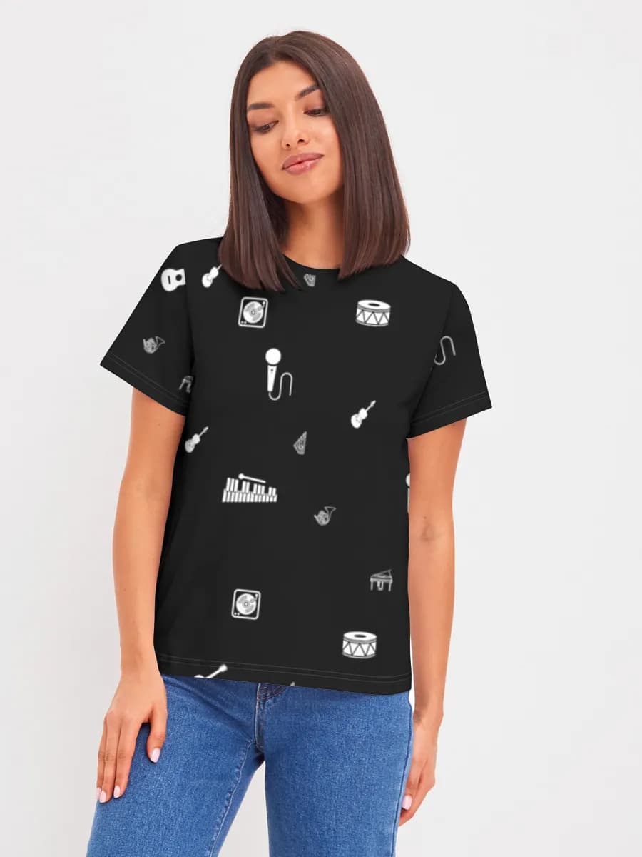 Women's basic cotton T-shirt