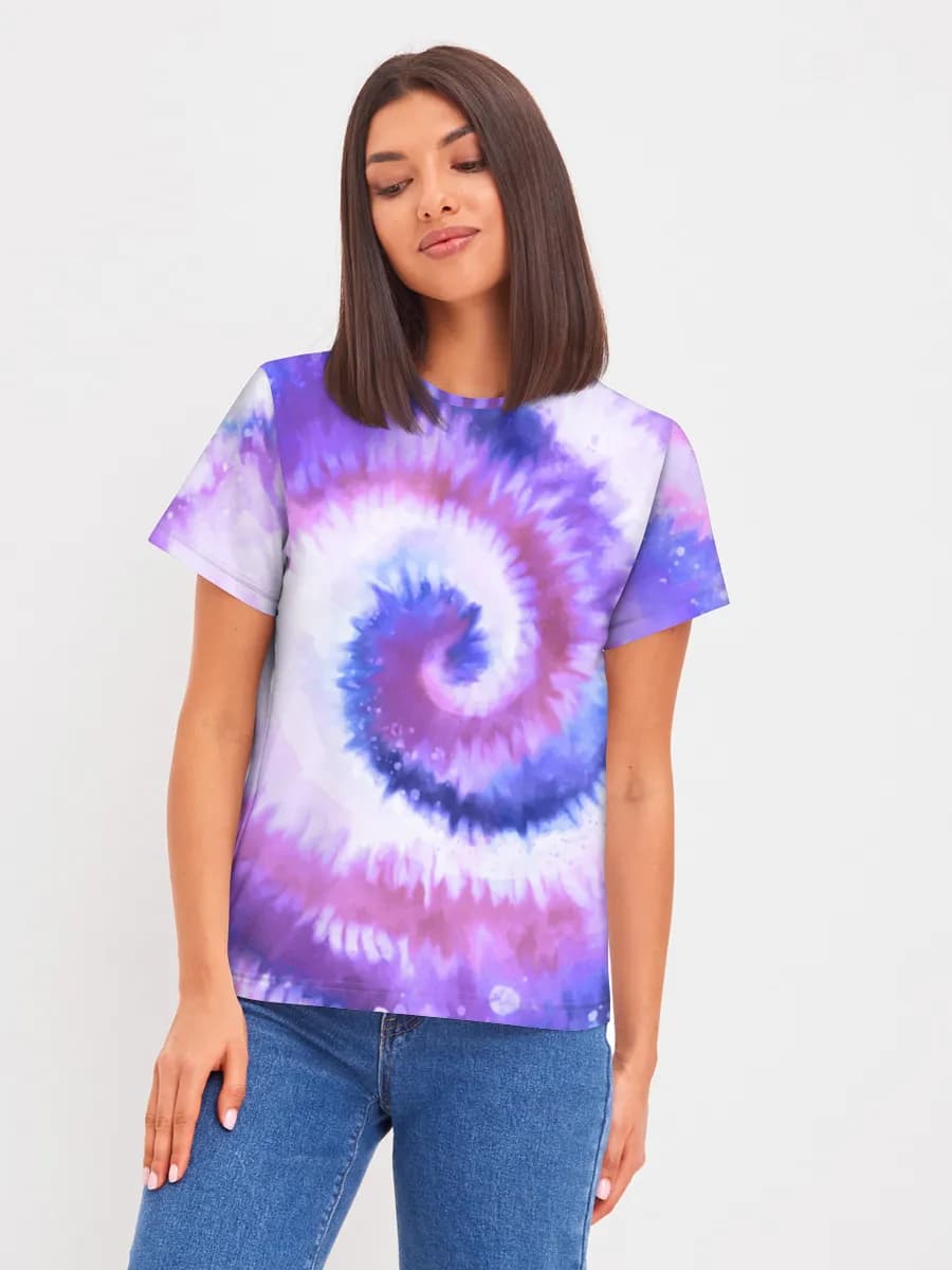 Pastel Tie Dye Spiral