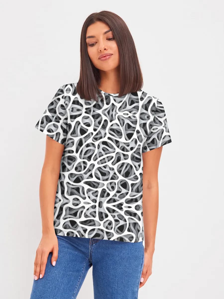 Women's basic cotton T-shirt