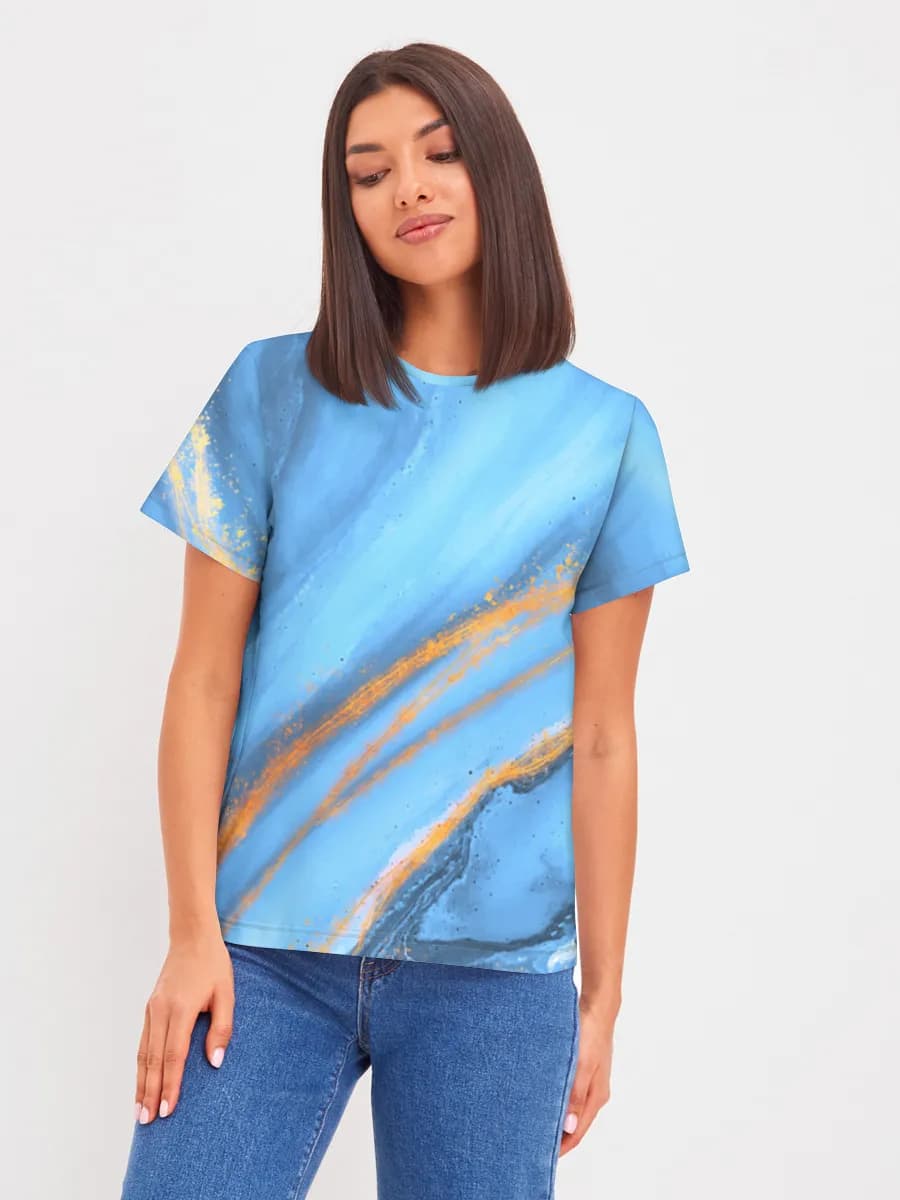 Women's basic cotton T-shirt