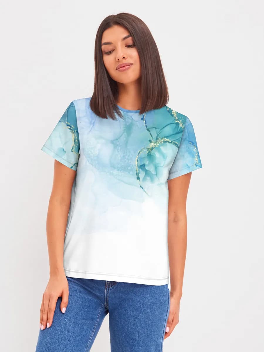 Women's basic cotton T-shirt