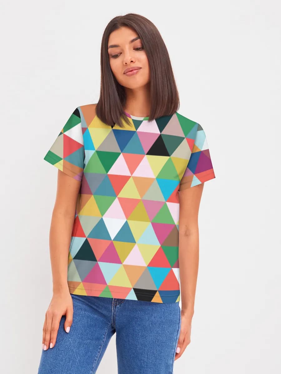 Women's basic cotton T-shirt