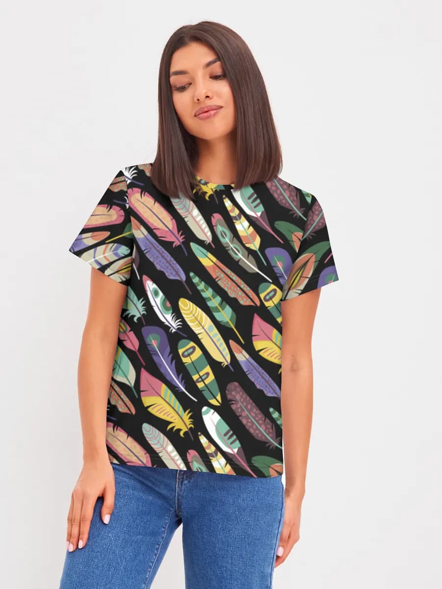 Women's basic cotton T-shirt