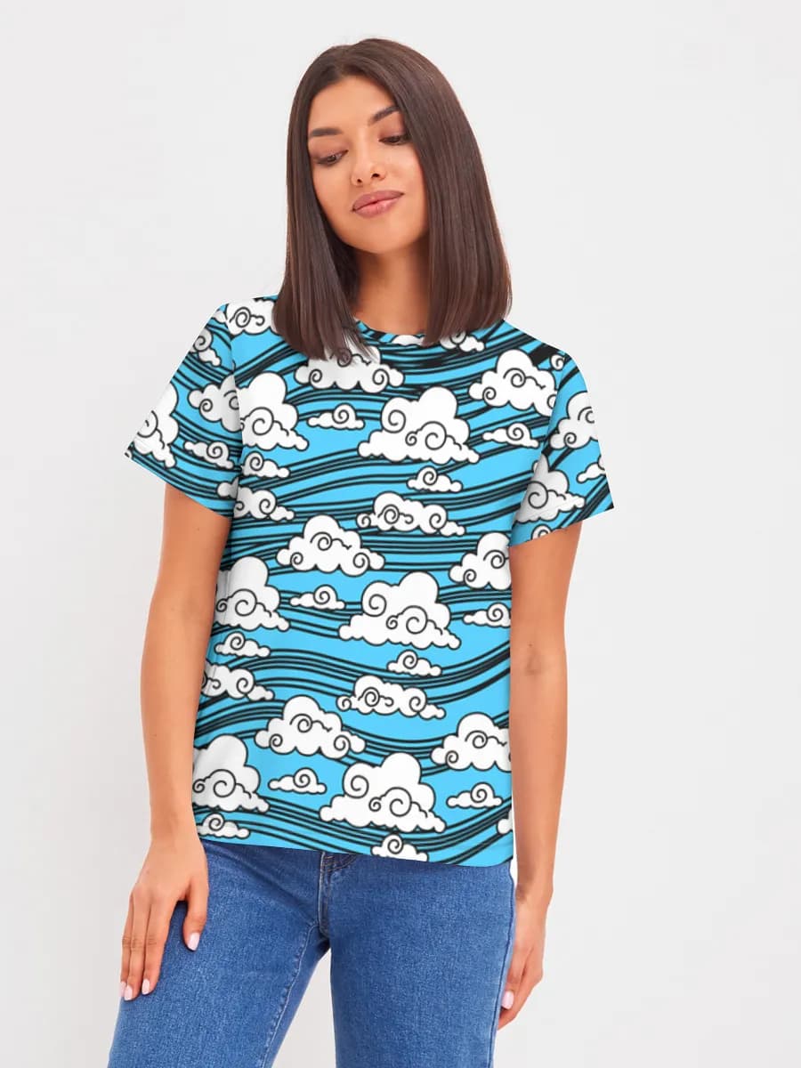 Women's basic cotton T-shirt