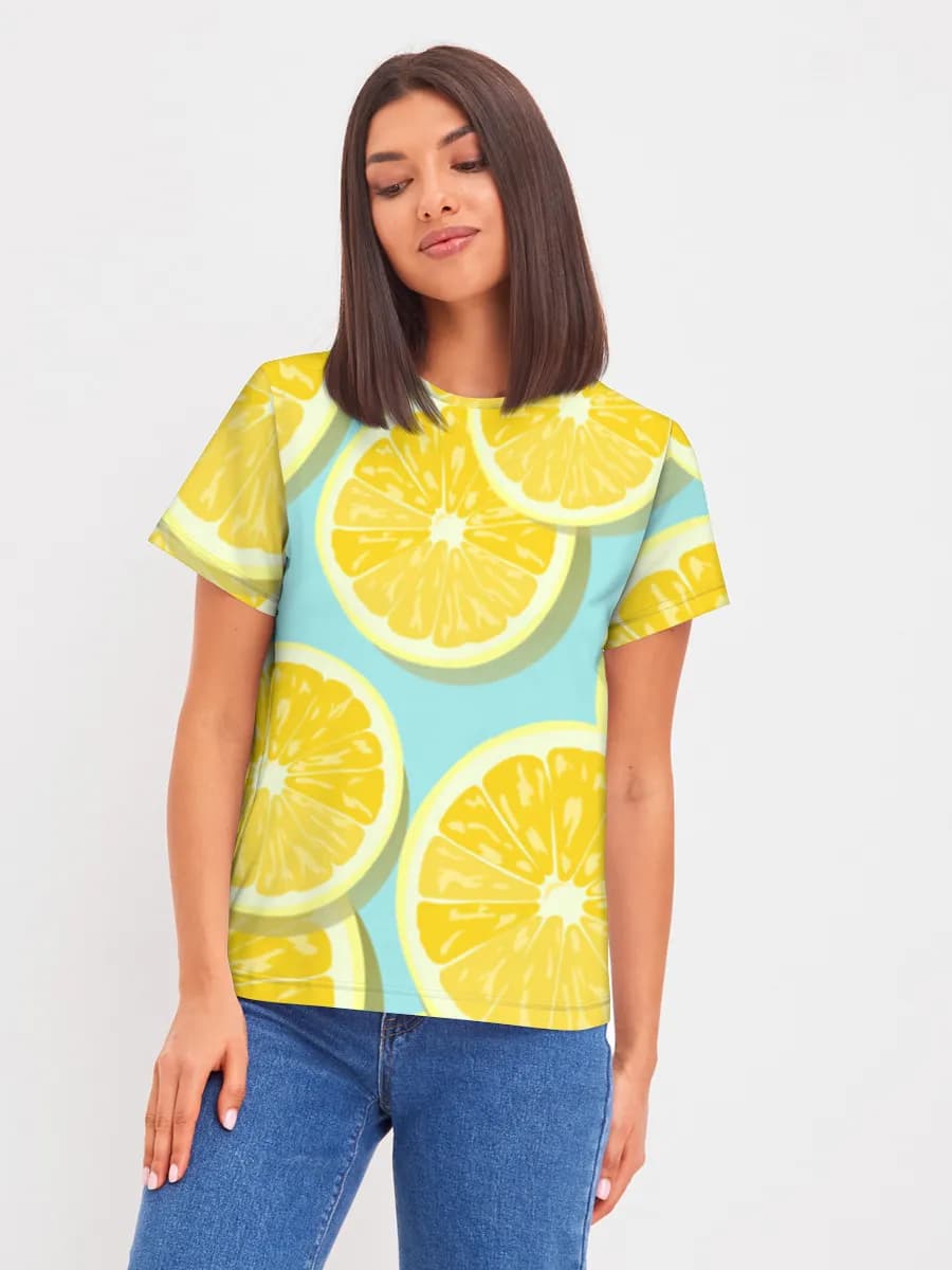 Women's basic cotton T-shirt