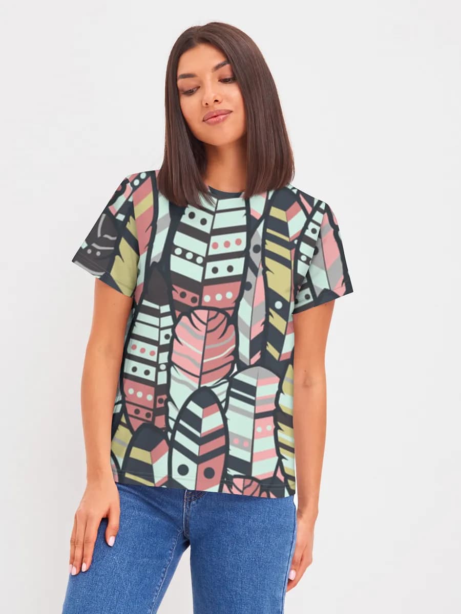 Women's basic cotton T-shirt