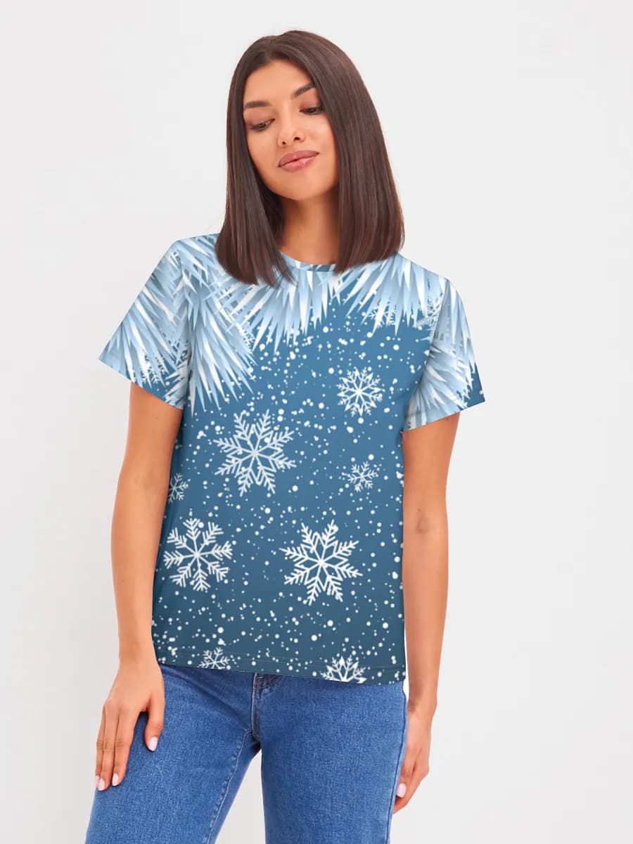 Women's basic cotton T-shirt