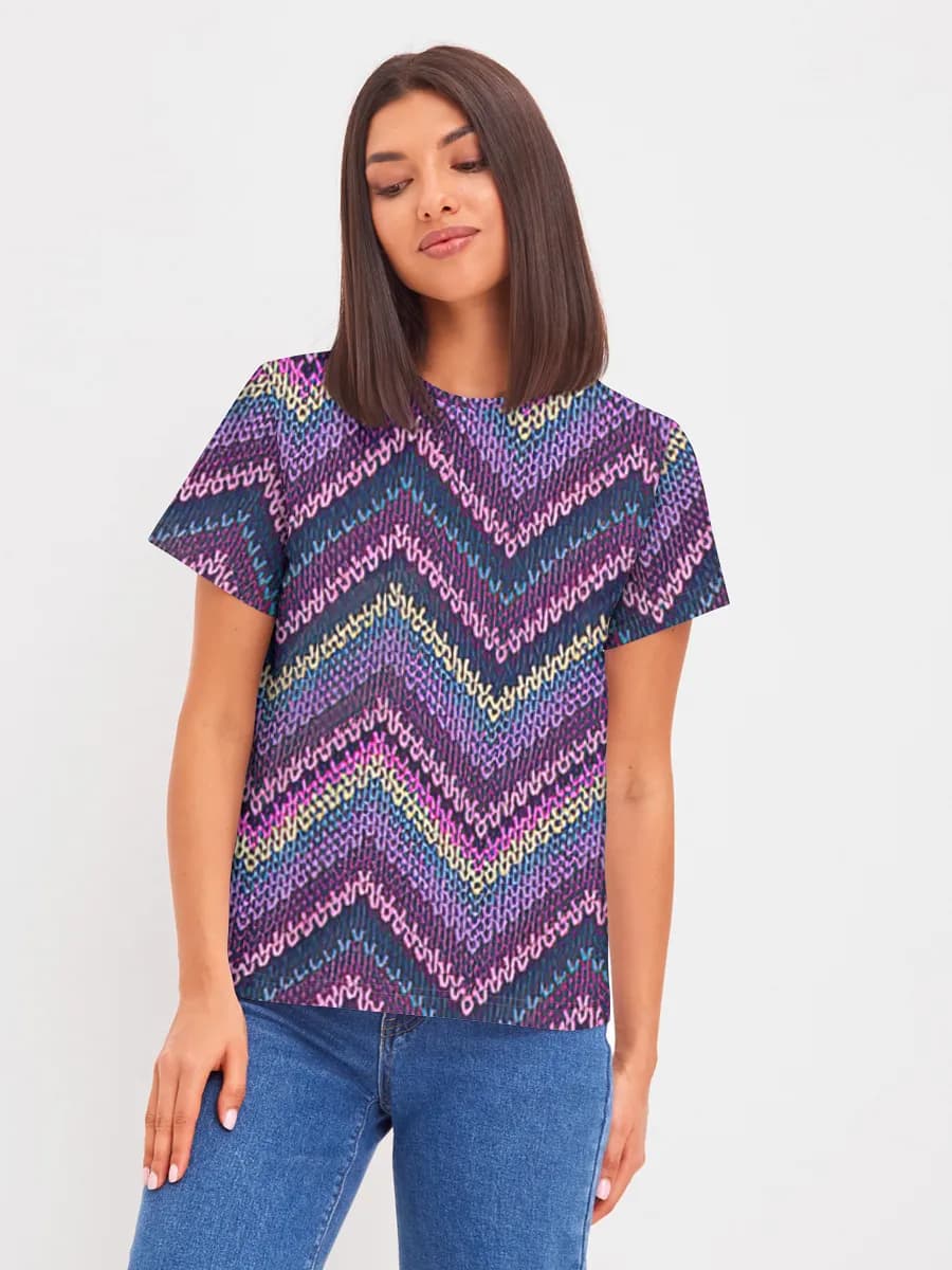 Women's basic cotton T-shirt