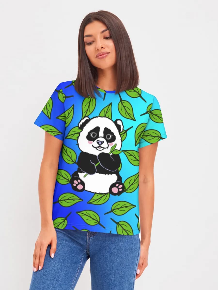 Women's basic cotton T-shirt
