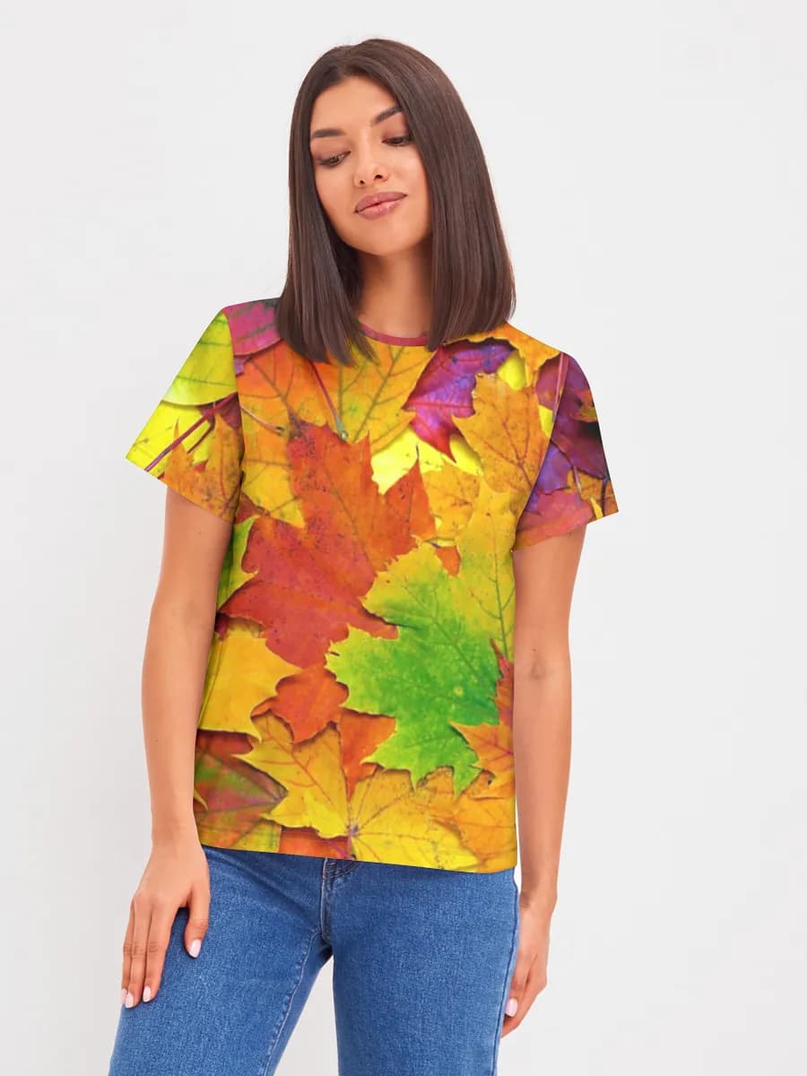 Women's basic cotton T-shirt