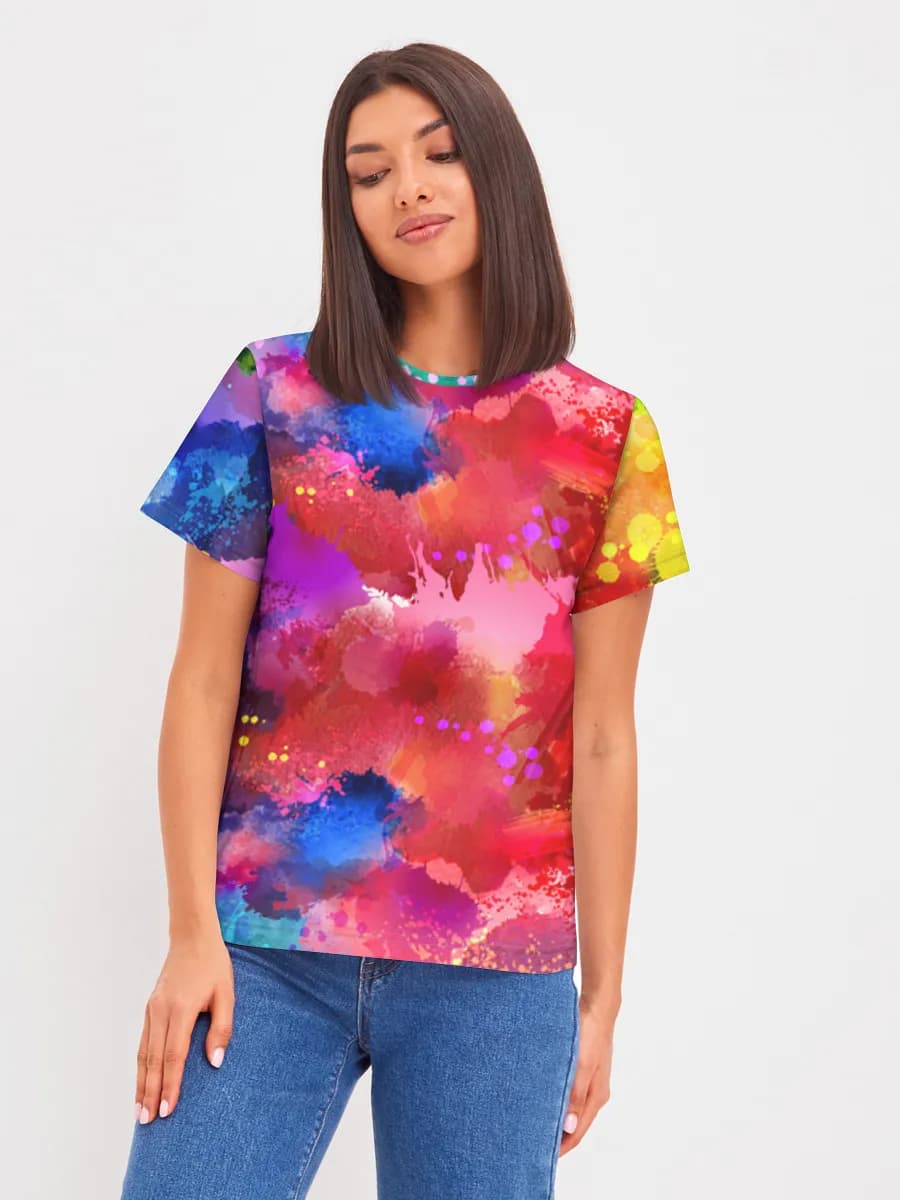 Women's basic cotton T-shirt