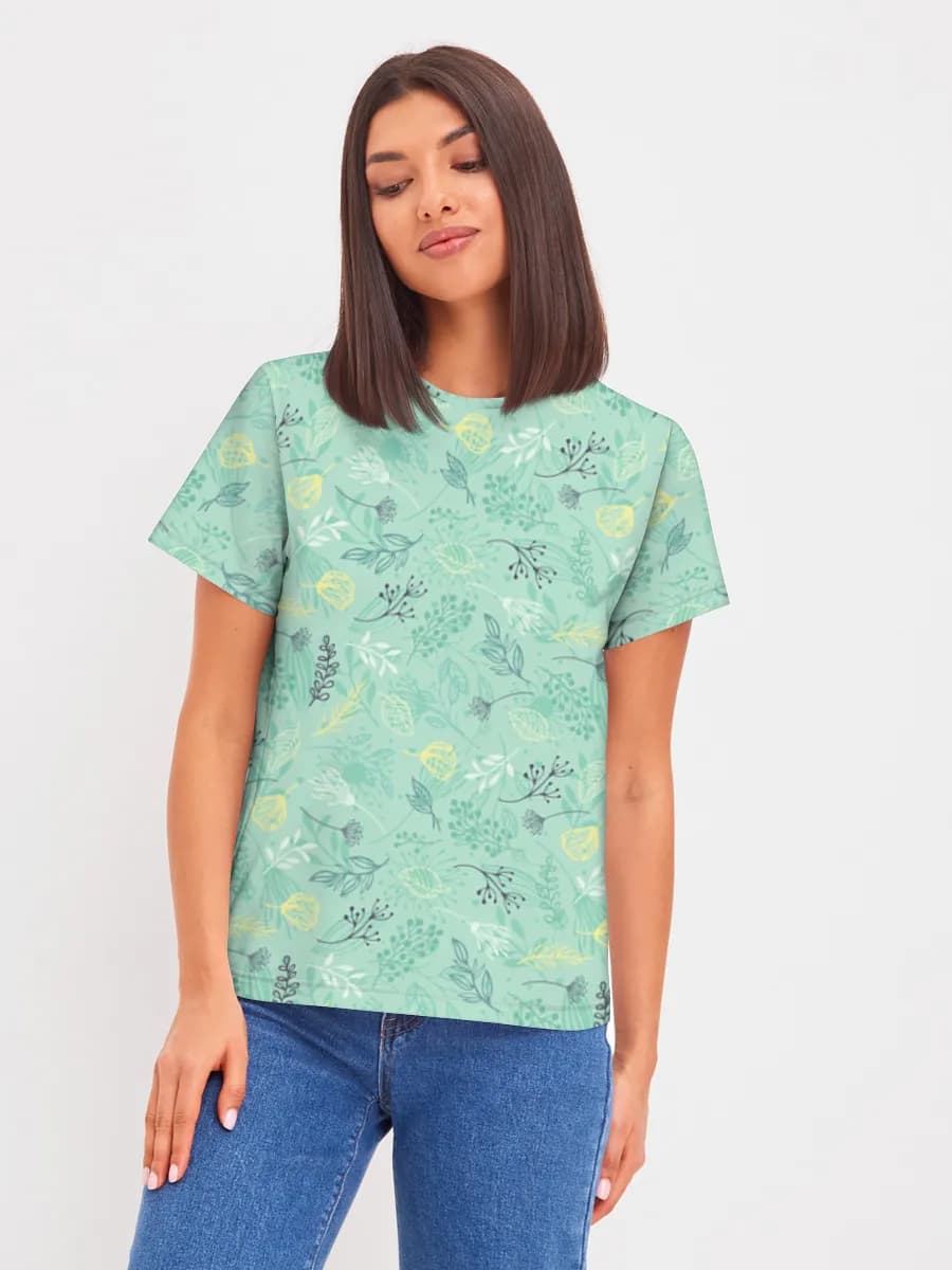 Women's basic cotton T-shirt
