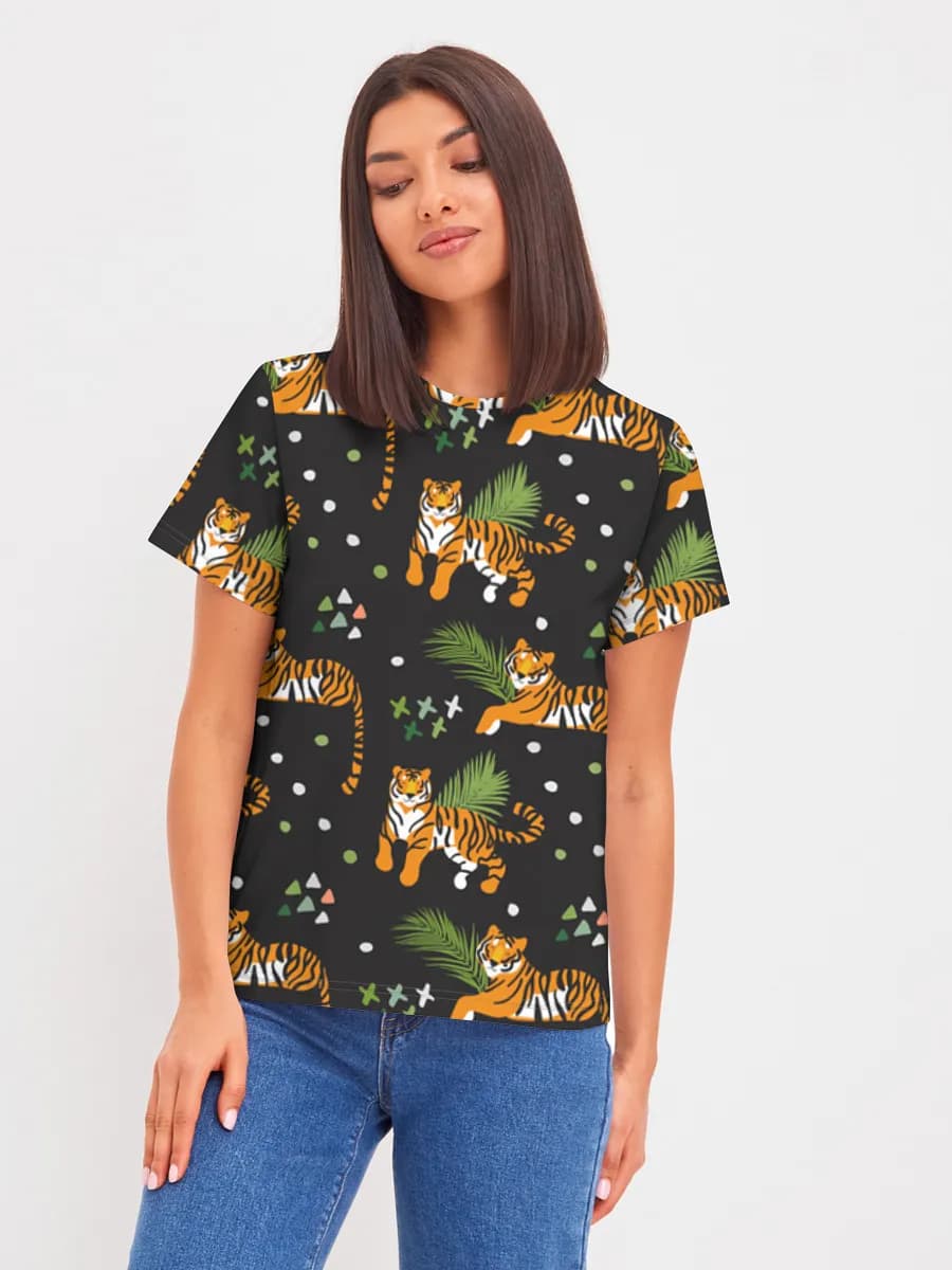 Women's basic cotton T-shirt