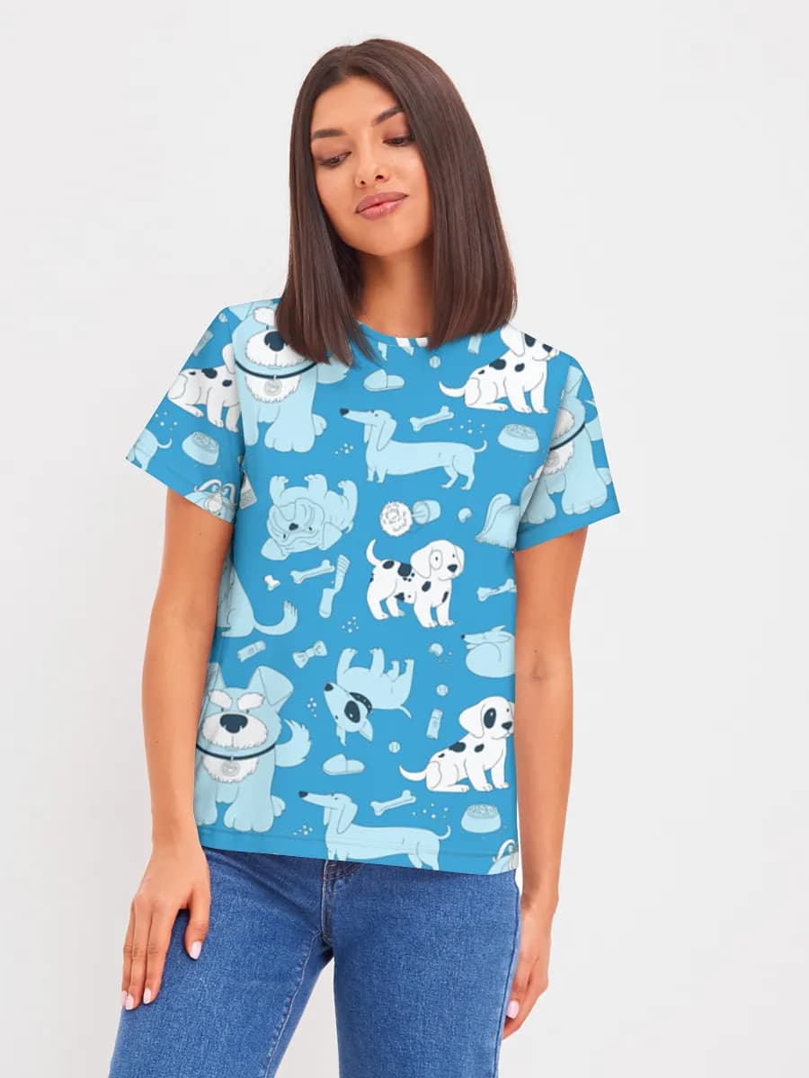 Women's basic cotton T-shirt