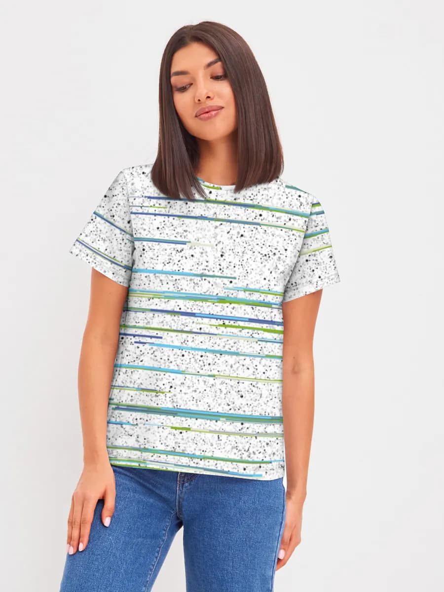 Women's basic cotton T-shirt