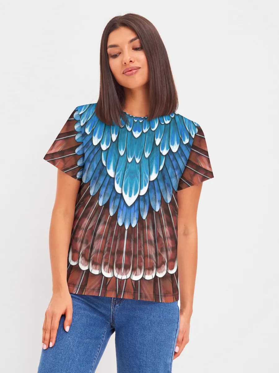 Women's basic cotton T-shirt