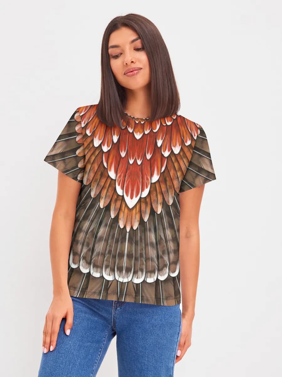 Women's basic cotton T-shirt
