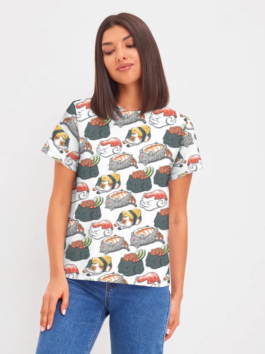 Women's basic cotton T-shirt