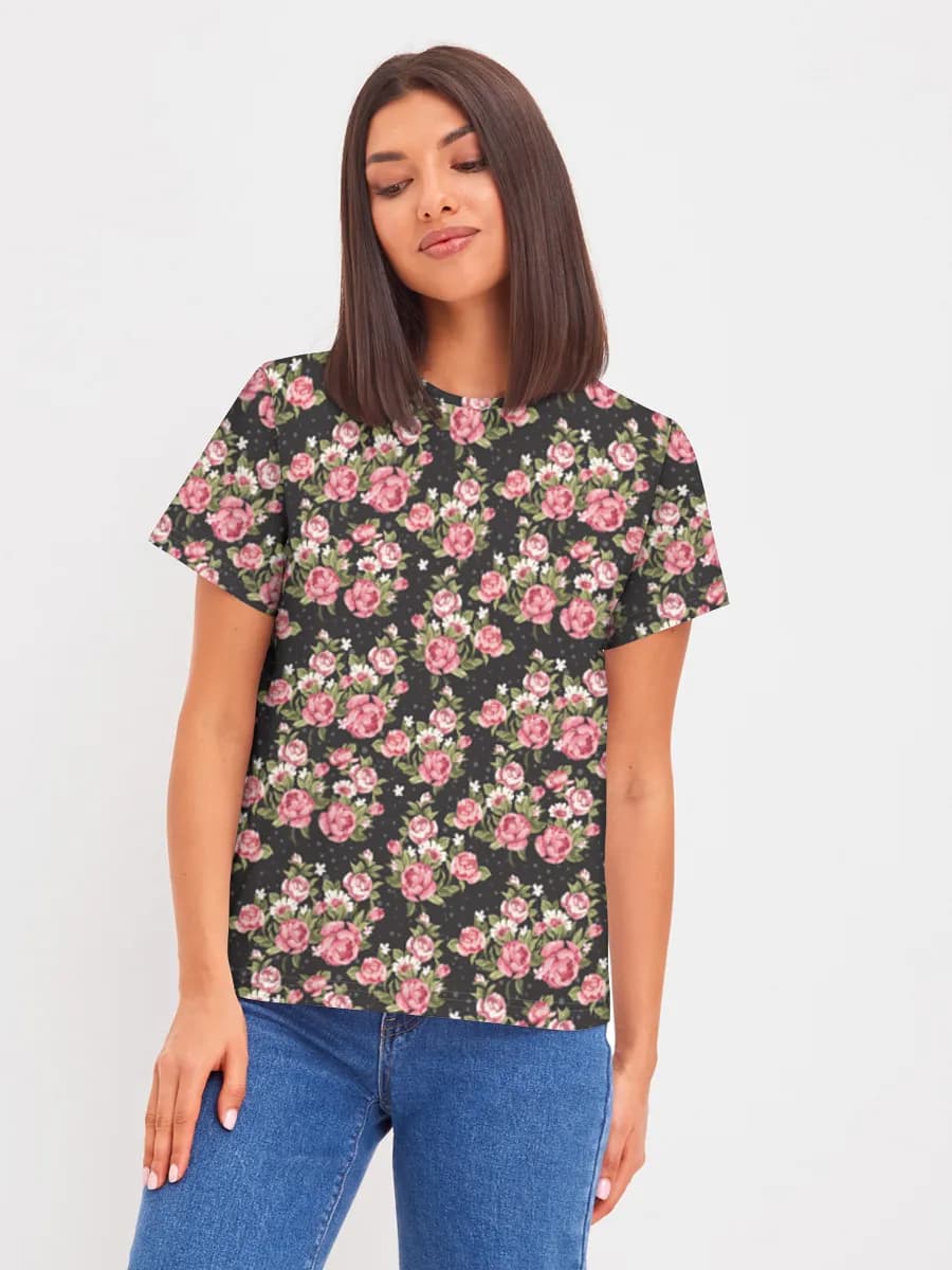 Women's basic cotton T-shirt