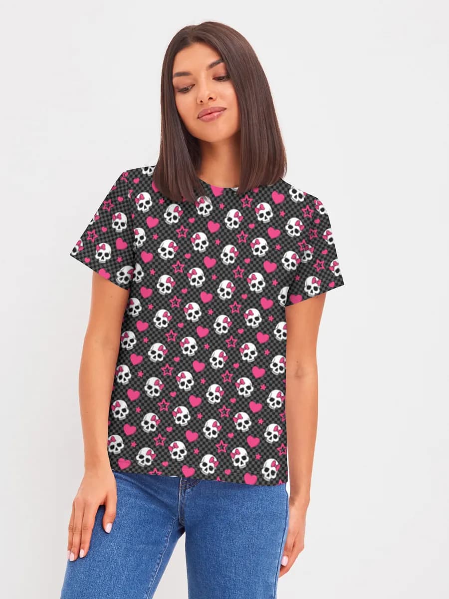 Women's basic cotton T-shirt