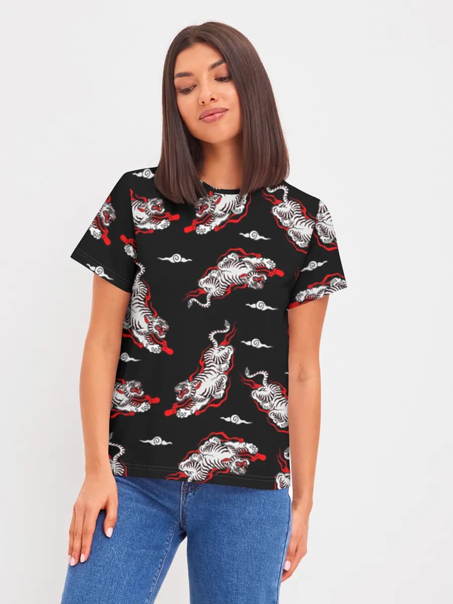 Women's basic cotton T-shirt