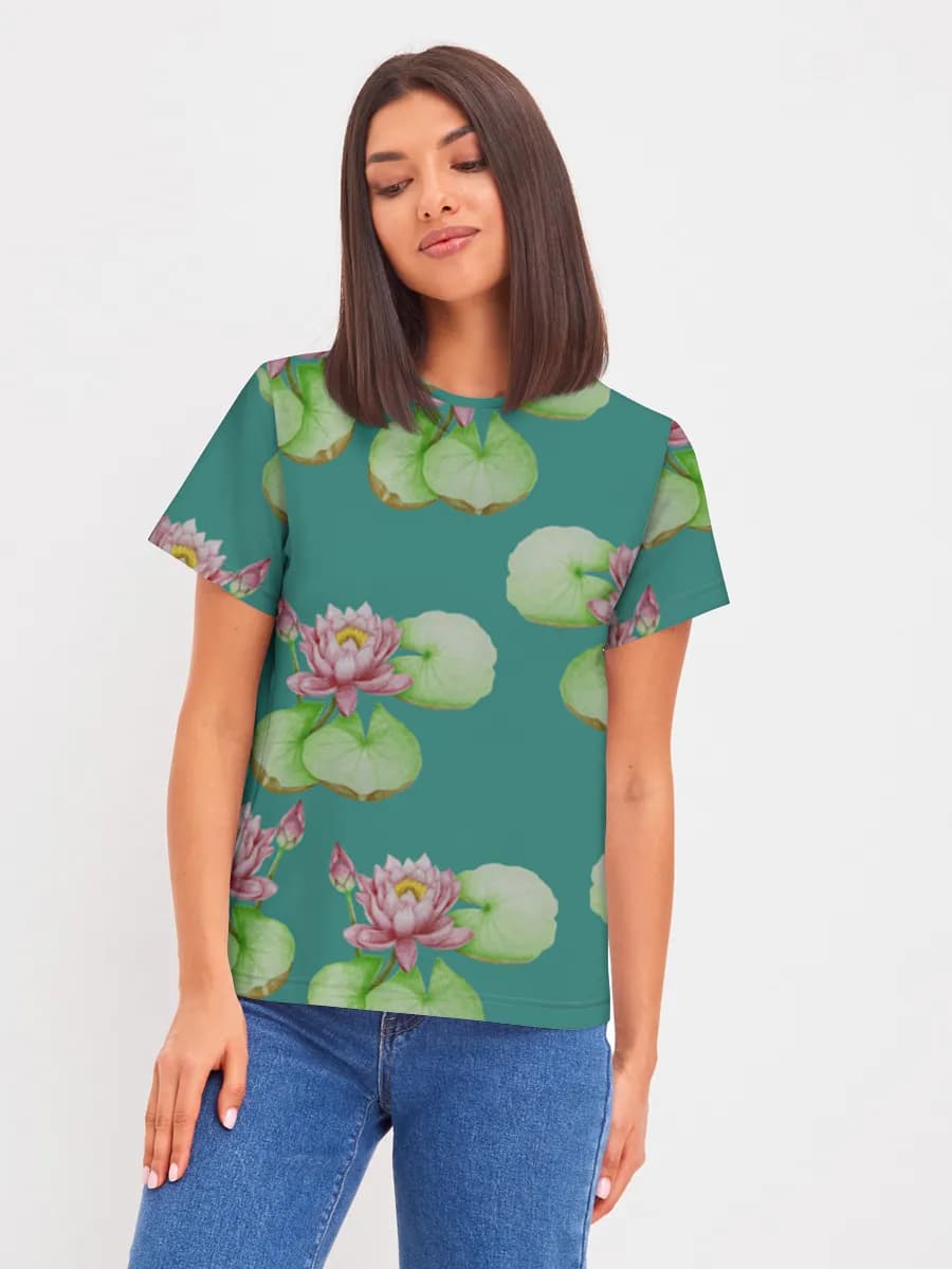 Women's basic cotton T-shirt