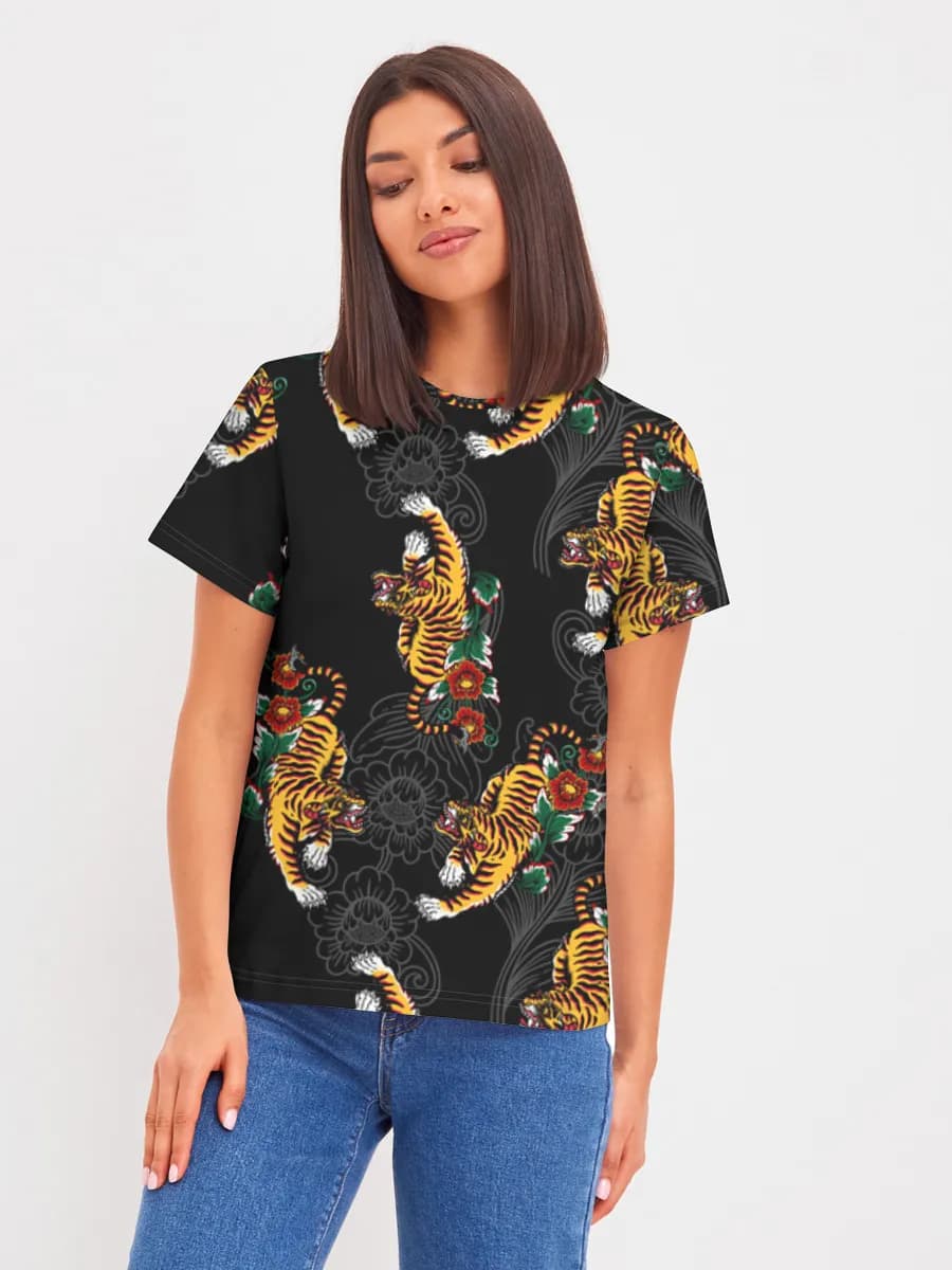 Women's basic cotton T-shirt