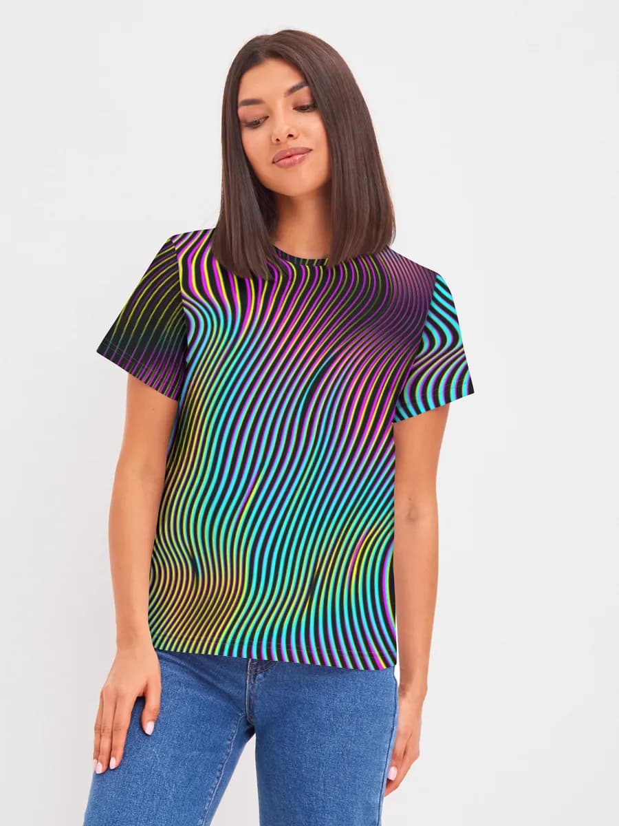 Women's basic cotton T-shirt