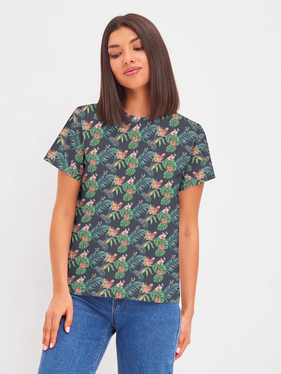Women's basic cotton T-shirt