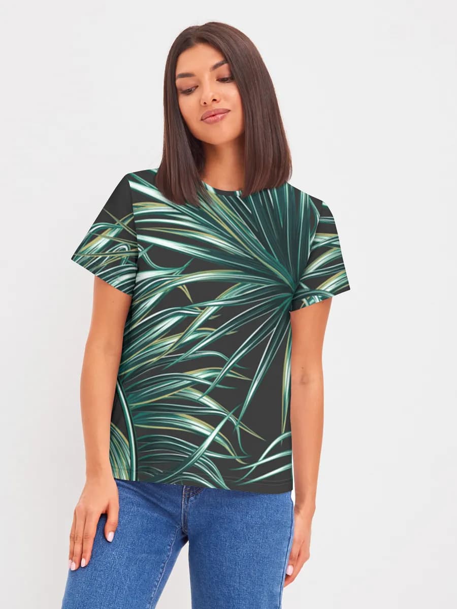 Women's basic cotton T-shirt