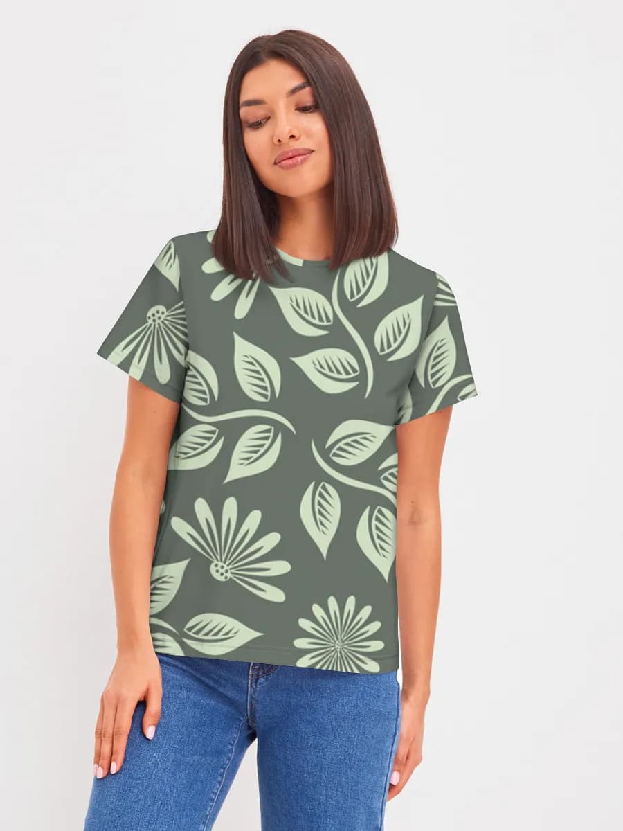 Women's basic cotton T-shirt