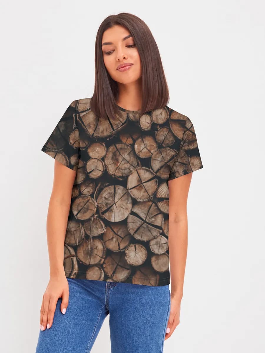 Women's basic cotton T-shirt