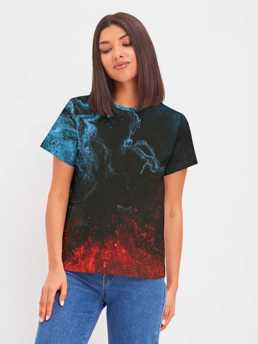 Women's basic cotton T-shirt