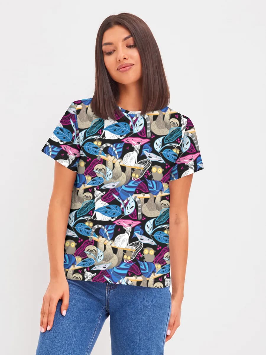 Women's basic cotton T-shirt