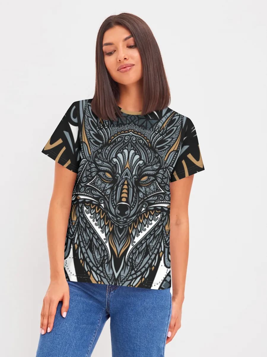 Women's basic cotton T-shirt