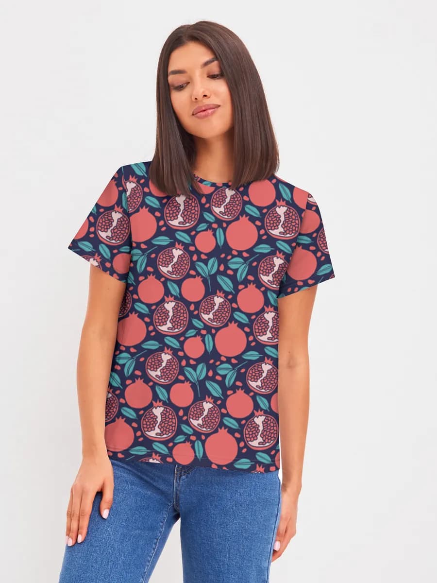 Women's basic cotton T-shirt