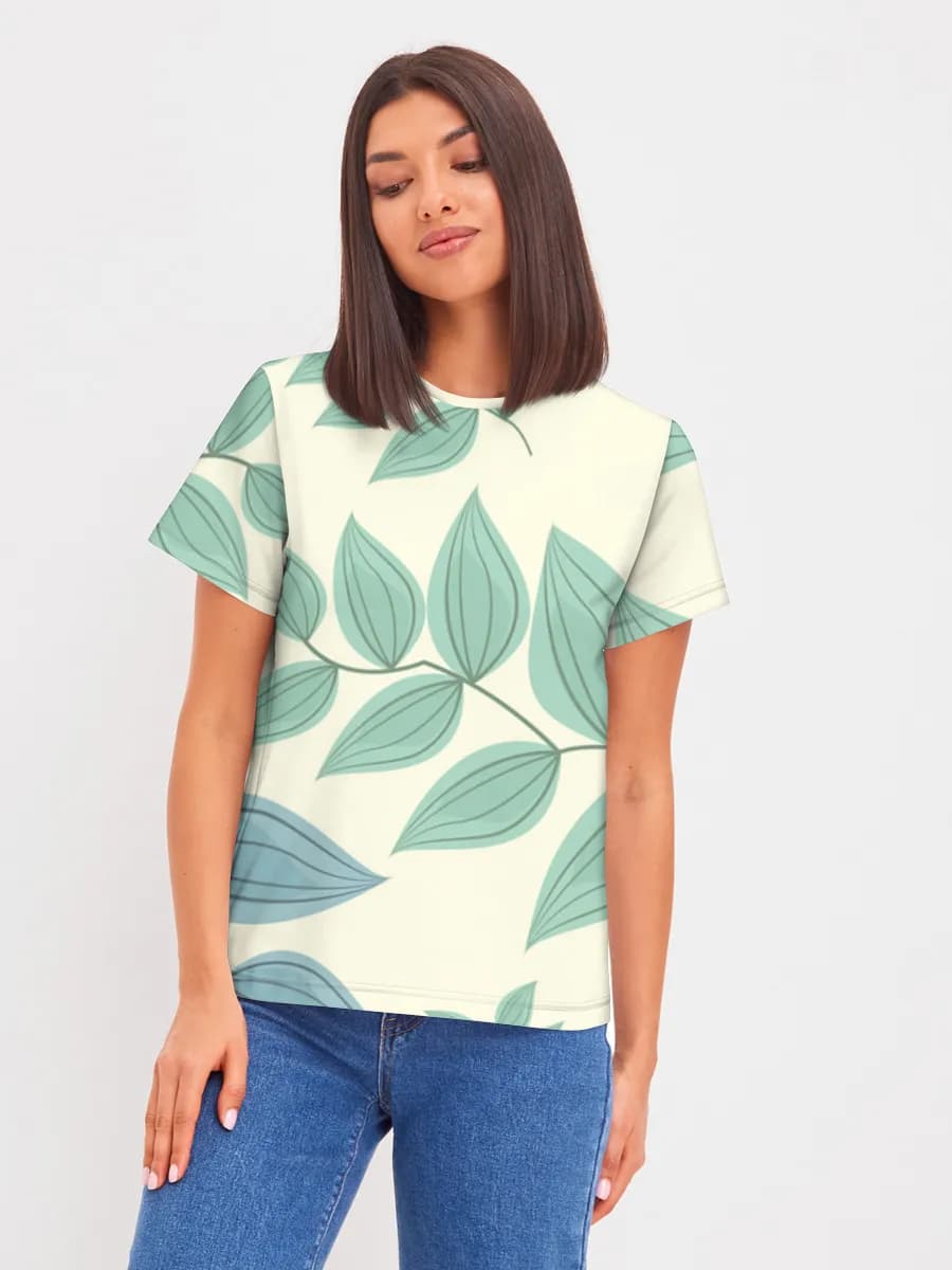 Women's basic cotton T-shirt