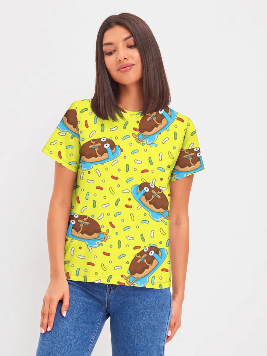 Women's basic cotton T-shirt