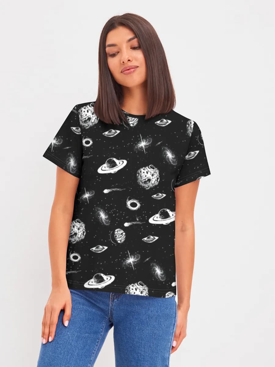 Women's basic cotton T-shirt