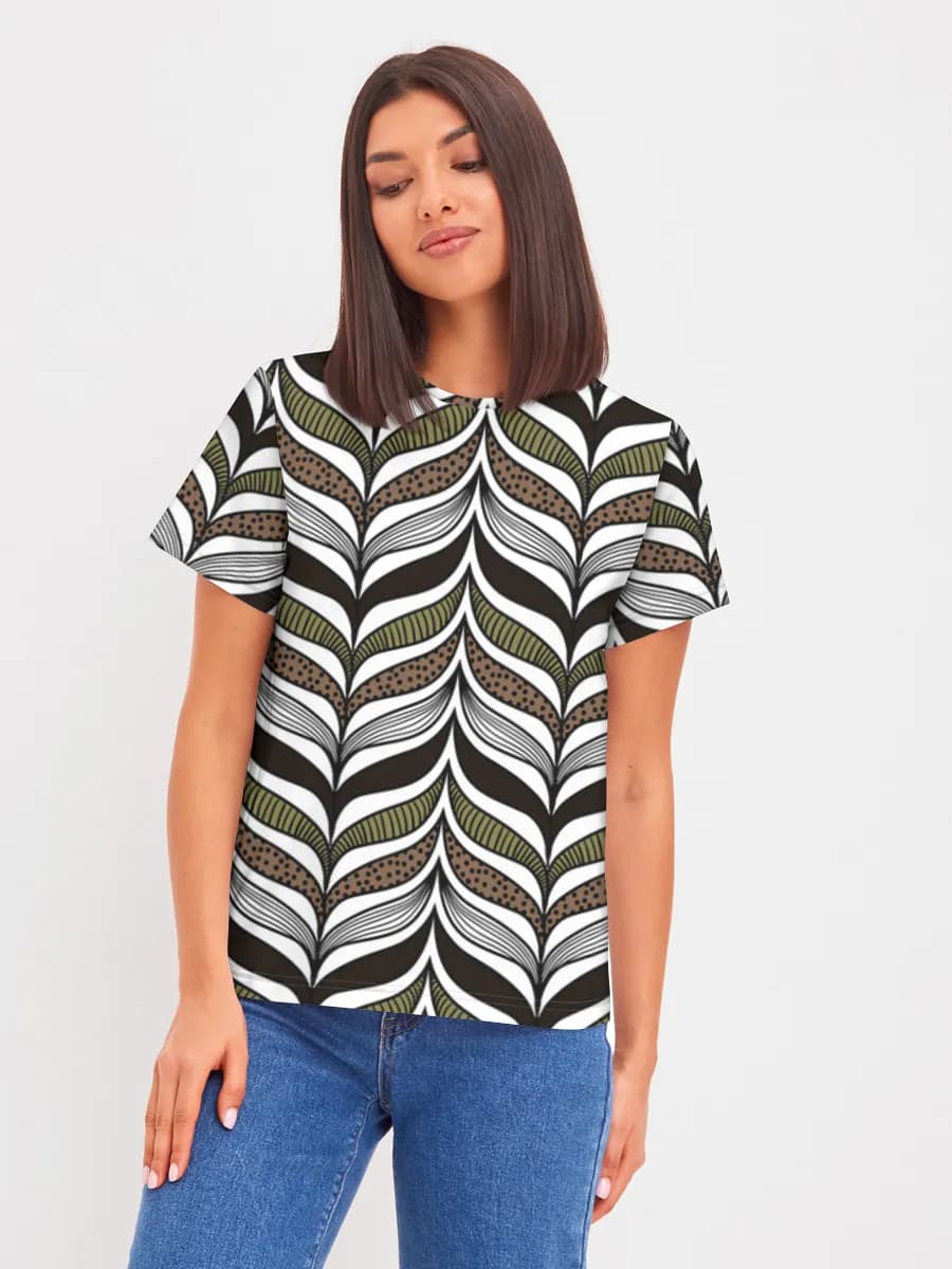 Women's basic cotton T-shirt