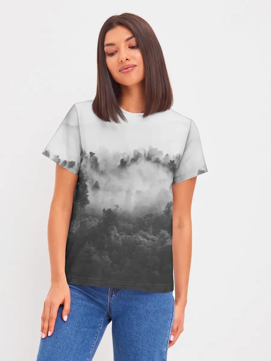 Women's basic cotton T-shirt