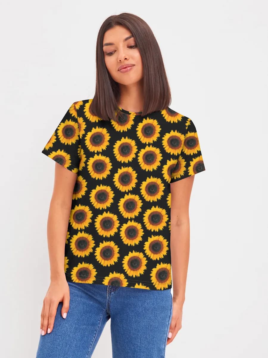 Women's basic cotton T-shirt