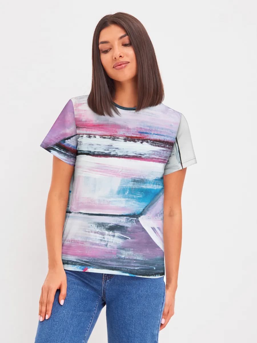 Women's basic cotton T-shirt
