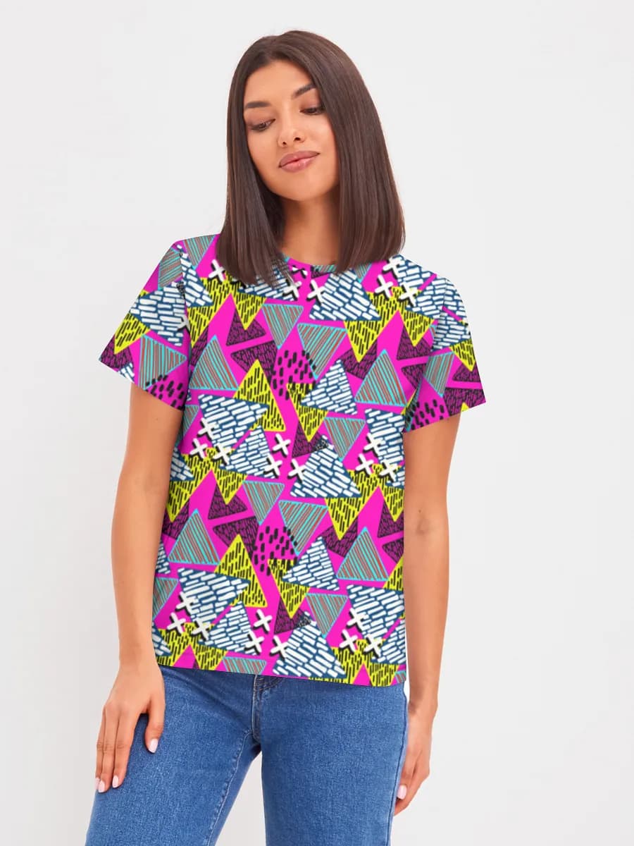Women's basic cotton T-shirt