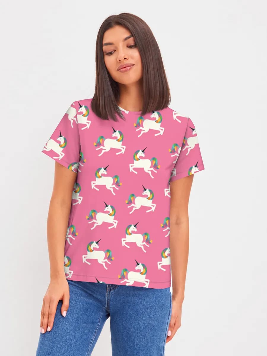 Women's basic cotton T-shirt